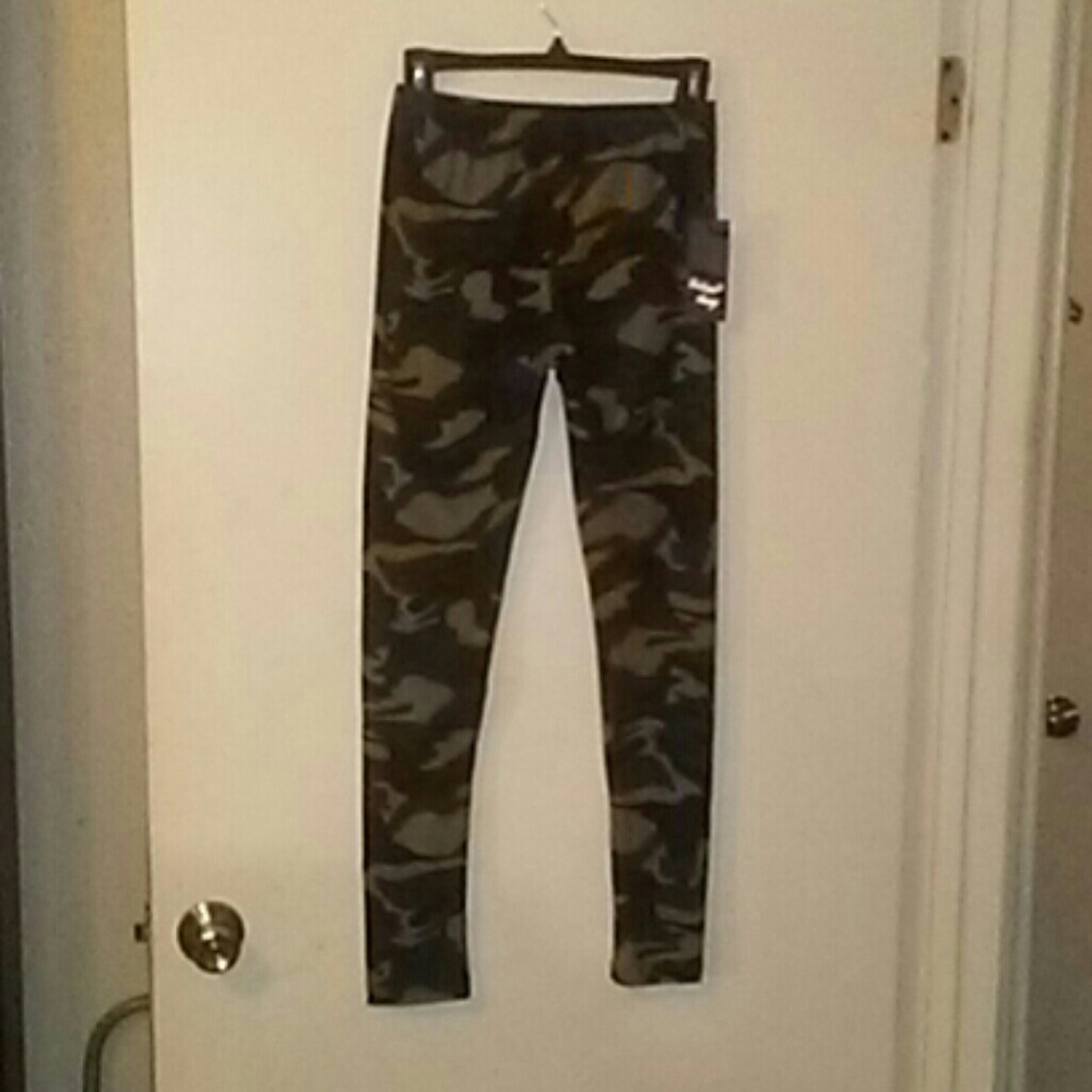 BOTTOM SHARP STRETCH PANTS